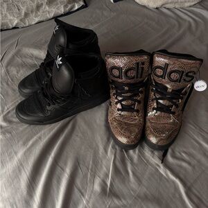 Jeremy Scotts  instinct hi snake skin